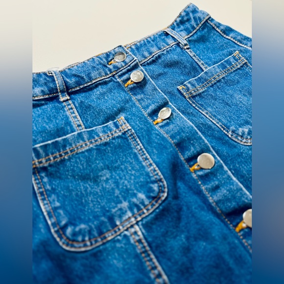 Divided Denim Skirt Back To School Mini Jean Skirt Size 4 / X SMALL NEW! - Picture 9 of 16